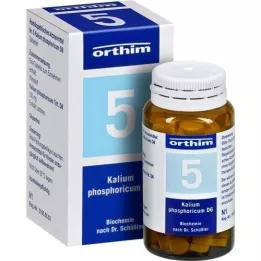 BIOCHEMIE Orthim 5 Potassium fosforicum D 6 Tabl., 100 pz