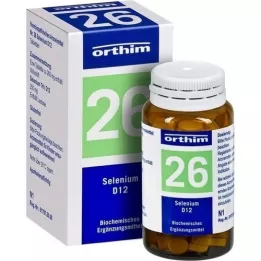 BIOCHEMIE Orthim 26 Selenium D 12 tabletas, 100 pz