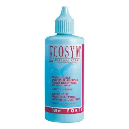 Limpiador de dentaduras postizas Ecosym intensivo semanal, 100 ml