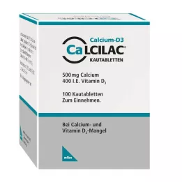 CALCILAC Comprimidos masticables, 100 uds