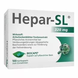 HEPAR-SL Cápsulas duras de 320 mg, 100 uds
