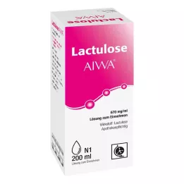 LACTULOSE AIWA 670 mg/ml de solución para tomar, 200 ml