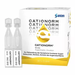 CATIONORM SD Pipetas monodosis sinusoidales, 30 x 0,4 ml