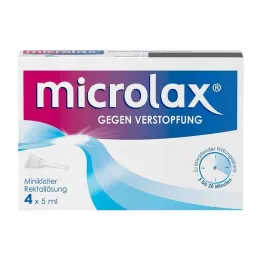 MICROLAX Enemas de solución rectal, 4X5 ml