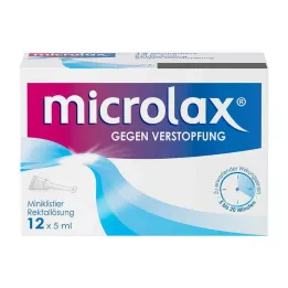MICROLAX Enemas de solución rectal, 12 x 5 ml