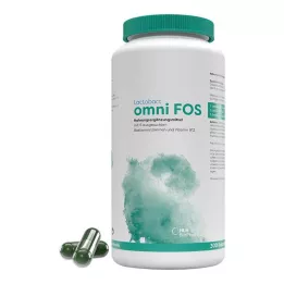 LACTOBACT omni FOS cápsulas gastrorresistentes, 300 uds