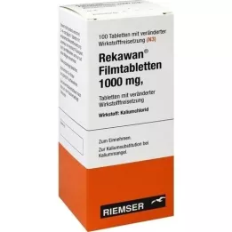 REKAWAN Tabletas recubiertas de película 1000 mg, 100 pz