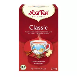 YOGI TEA Bolsas de filtro de té clásicas, 17 x 2,2 g