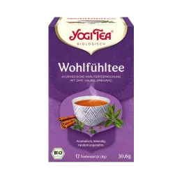 YOGI TEA Bolsitas de filtro orgánicas de té para sentirse bien, 17 x 1,8 g