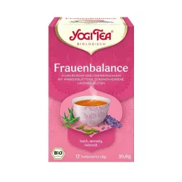 YOGI TEA Bolsitas de filtro orgánicas de té Balance para mujeres, 17 x 1,8 g