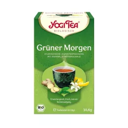 Yogi té verde mañana orgánico, 17x1.8 g