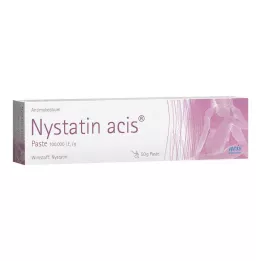 NYSTATIN Pasta de acis, 50 g
