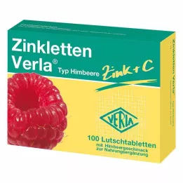 ZINKLETTEN Pastillas de frambuesa Verla, 100 uds
