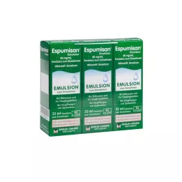 ESPUMISAN emulsión, 3x32 ml