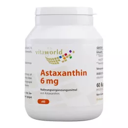 ASTAXANTHIN Cápsulas de 6 mg, 60 uds