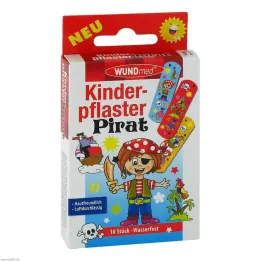 Pirata de yeso para niños, 10 piezas