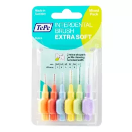 TEPE Cepillo interdental x-soft mixto, 6 uds