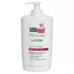 SEBAMED Loción para pieles secas sin perfume con urea al 10 %, 400 ml