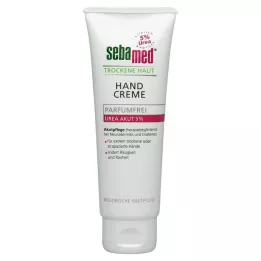 SEBAMED Crema de manos sin perfume para pieles secas con urea al 5 %, 75 ml