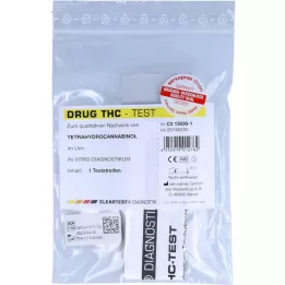 CLEARTEST Prueba de drogas THC Tiras reactivas, 1 pieza