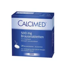 CALCIMED Comprimidos efervescentes de 500 mg, 20 uds
