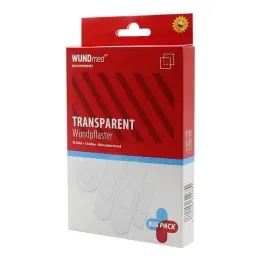 Apósitos transparentes impermeables 4 tamaños, 50 piezas