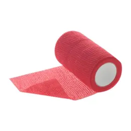 Dracoelfi haft color vendaje de fijación 4mx6cm rojo, 1ud