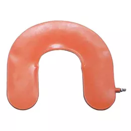 LUFTRING Anillo de asiento inflable de goma en forma de U, 1 pieza