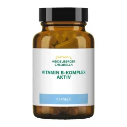 Cápsulas activas del complejo de vitamina B, 60 piezas