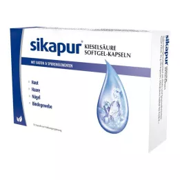 SIKAPUR Cápsulas blandas de sílice con biotina, 30 uds