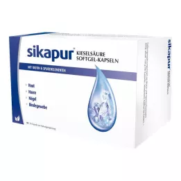 SIKAPUR Cápsulas blandas de sílice con biotina, 90 uds
