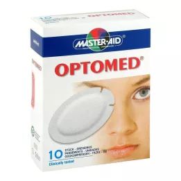 OPTOMED Compresas oculares autoadhesivas estériles, 10 uds