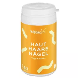 HAUT-HAARE-NÄGEL Cápsulas vegetales, 60 uds