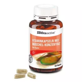 SOVITA ACTIVE Cápsulas de vitaminas con concentrado de mejillón, 180 pz