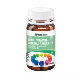 SOVITA CARE Tabletas multivitamínicas y minerales, 100 uds