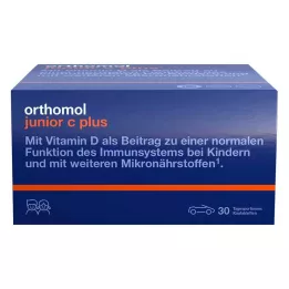 ORTHOMOL Junior C plus comprimidos masticables frutos del bosque, 30 uds