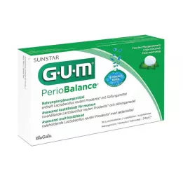 GUM Pastillas Periobalance, 30 uds