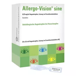 ALLERGO-VISION seno 0,25 mg/ml AT en envase monodosis, 20X0,4 ml