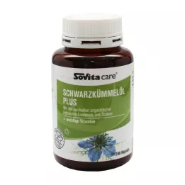 Sovita CUIDADO CAPSULAS DE ACEITE NEGRO DE CUMIN PLUS, 200 pz