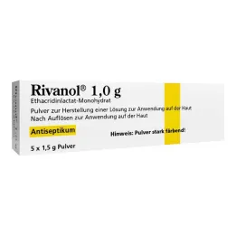 Rivanol 1,0 g de polvo, 5 piezas