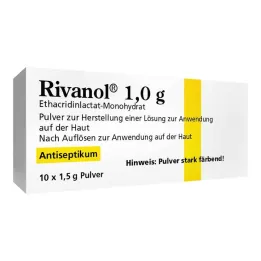 Rivanol 1,0 g de polvo, 10 piezas