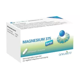 MAGNESIUM 375 cápsulas fuertes, 120 uds