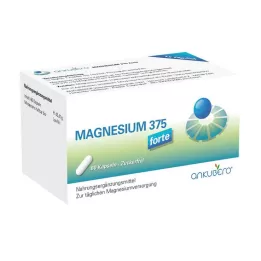 Magnesio 375 Forte Cápsulas, 60 pz