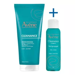 AVENE Gel limpiador Cleanance + Monolaurina, 200 ml