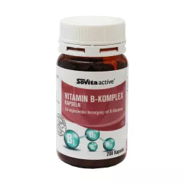 SOVITA ACTIVE Cápsulas de complejo de vitamina B, 200 uds