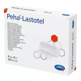 PEHA-LASTOTEL Venda de fijación 4 cm x 4 m, 20 uds