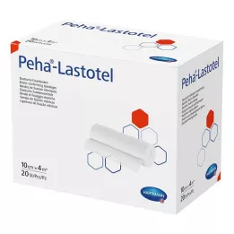 PEHA-LASTOTEL FIJO VENDAJE 10 CMX4 M, 20 pz