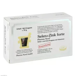 SELEN+ZINK Grageas Pharma Nord, 180 uds
