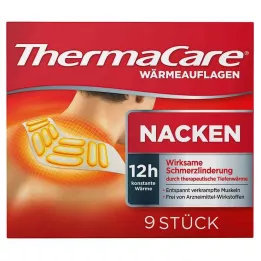 THERMACARE Almohadillas para cuello y hombros para aliviar el dolor, 9 piezas