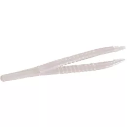 PINZETTE Plástico estéril desechable 12,5 cm, 10 uds